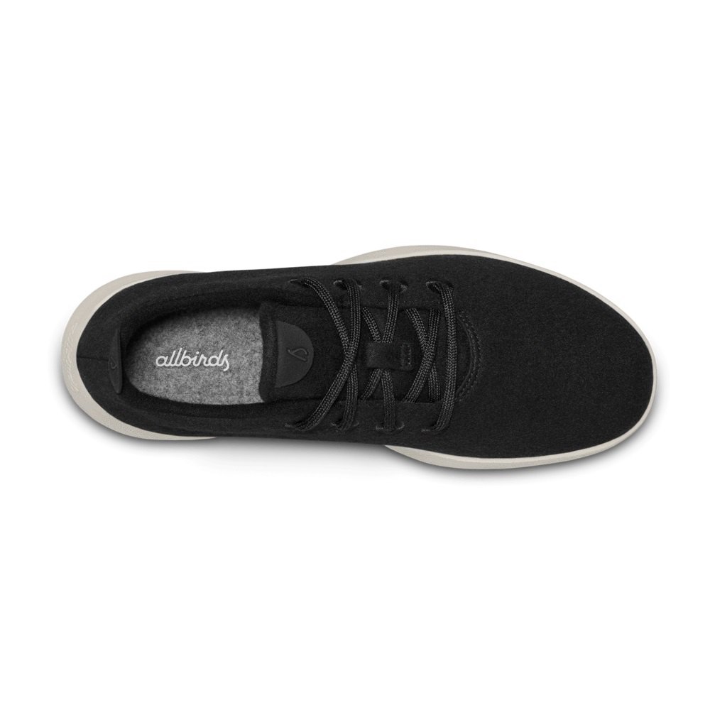 Allbirds Men\'s Wool Runners - Sneakers Black - VQX213650